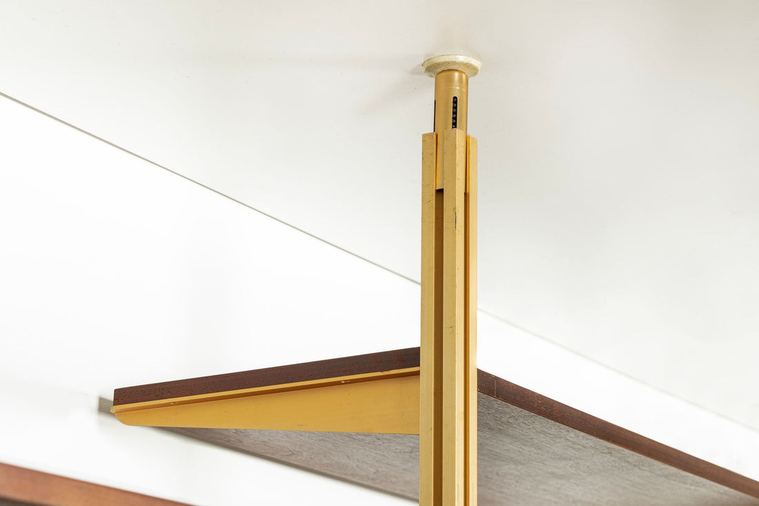 Mid Century Omni Wood Modular Wall Unit Shelving & Bookcase by George Nelson