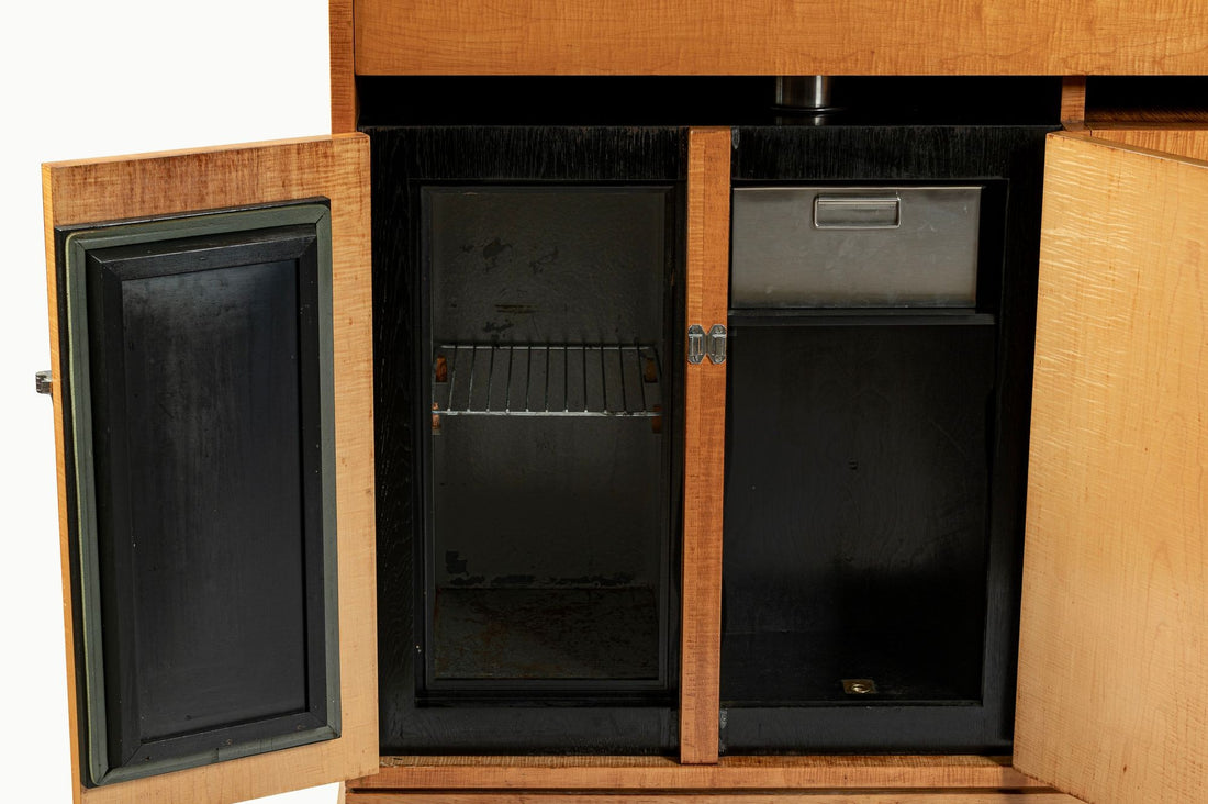 Philip Johnson Mid-Century Modern Custom Dry Bar or Cocktail Cabinet, 1953