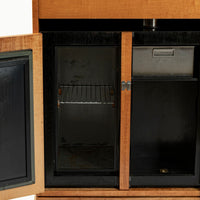 Philip Johnson Mid-Century Modern Custom Dry Bar or Cocktail Cabinet, 1953