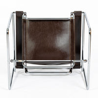 Mid Century Brown Wassily Chair by Marcel Breuer for Stendig 1960s, 2 Available