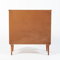 Scandinavian Teak Wood Rolltop Secretary Desk by Egon Ostergaard, Made in Sweden