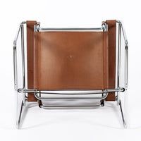 Mid Century Brown Wassily Lounge Chair by Marcel Breuer