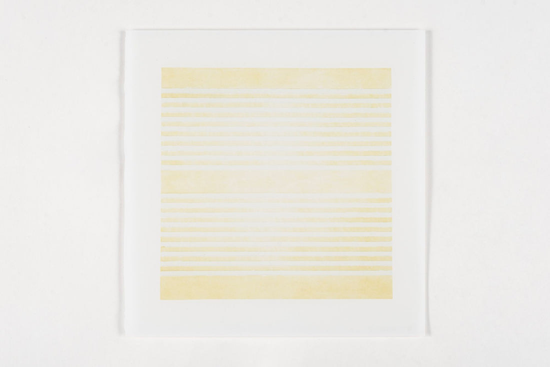 Agnes Martin Limited Edition Lithograph Print Set of 10, Minimalist Abstract Wall Art, 1990s