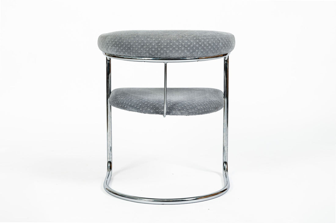 Set of 6 Mid-Century Modern SS33 Chrome Dining Chairs by Anton Lorenz for Thonet, 1970s