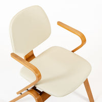 Mid Century Plywood Arm Chairs by Joe Atkinson for Thonet