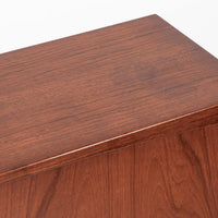 Mid Century Danish Teak Tall Sideboard or Bar Cabinet by Harry Ostergaard