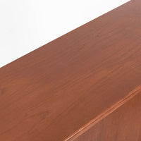 Mid-Century Danish Teak Tall Sideboard or Bar Cabinet by Johannes Andersen