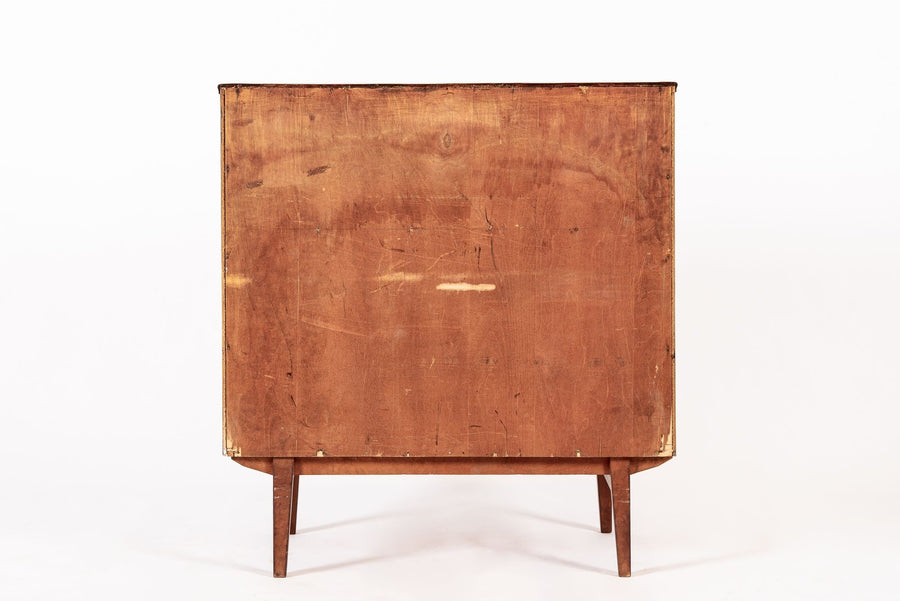 Vintage Mid Century Swedish Rosewood Rolltop Secretary Desk