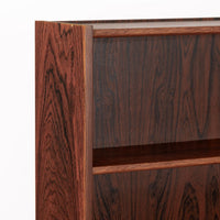 Pair of Mid Century Scandinavian Modern Tall Rosewood Bookcases