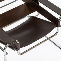 Mid Century Brown Wassily Chair by Marcel Breuer for Stendig 1960s, 2 Available