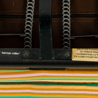Mid Century Eames Herman Miller Sofa Compact, Alexander Girard Maharam Fabric, 2 Available