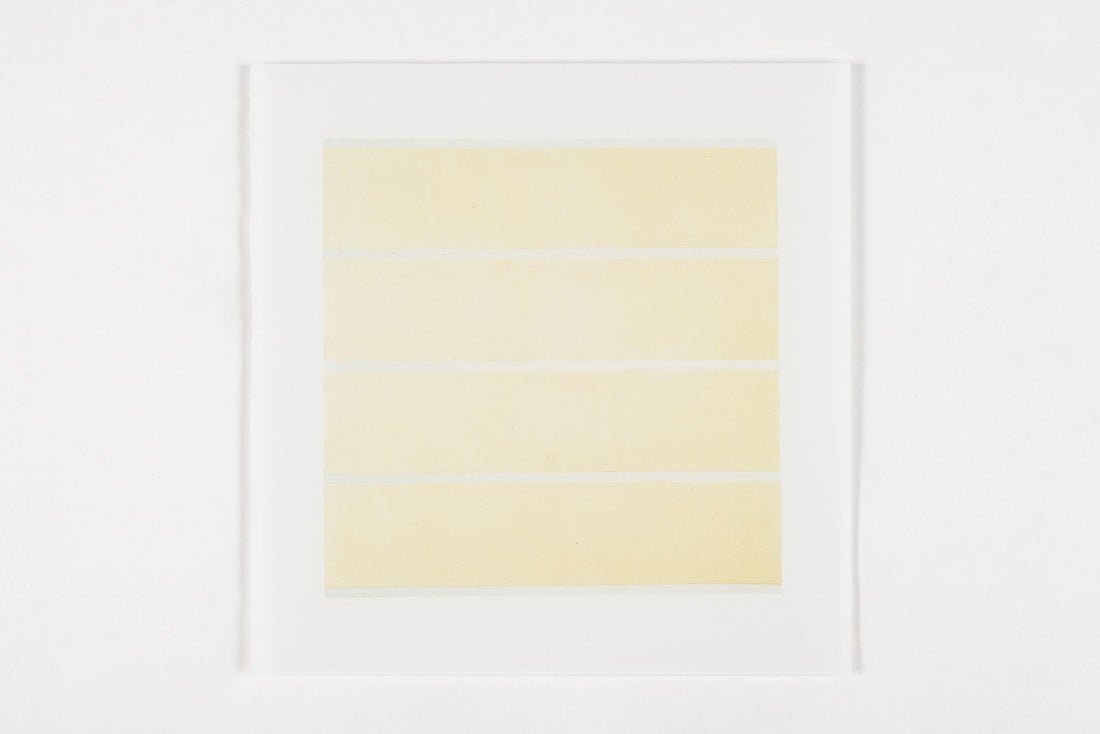 Agnes Martin Limited Edition Lithograph Print Set of 10, Minimalist Abstract Wall Art, 1990s
