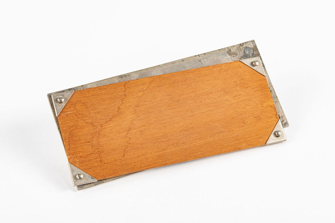 Rare Antique Art Deco Chase & Revere Metal Cigarette Smoking Boxes 1930s