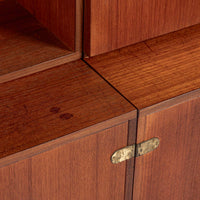 Mid-Century Danish Teak Wall Unit Bookcase by Peter Løvig Nielsen, Pair, 1960s