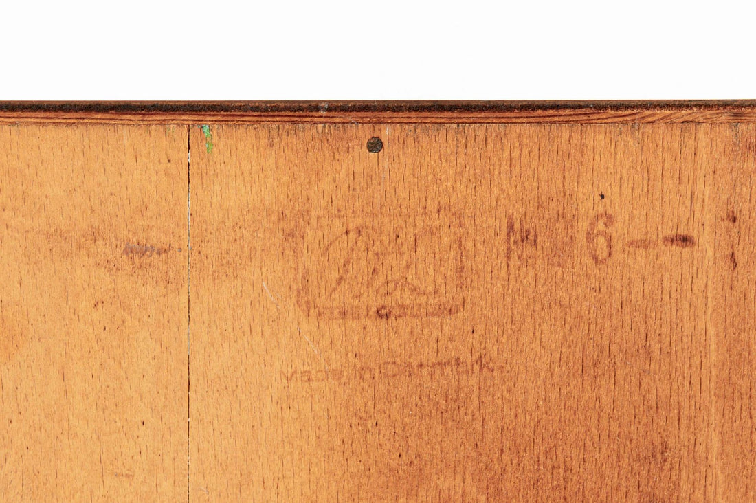 Mid-Century Danish Modern Teak Secretary Desk or Bar Cabinet Made in Denmark 1960s
