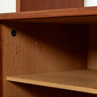 Mid-Century Modern Teak Wall Unit Bookcase RY100 by Hans Wegner for Ry Møbler, 1960s