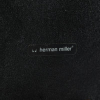 Eames Time Life Executive Lobby Chair for Herman Miller, Dark Gray Leather Office Desk Chair, 1988