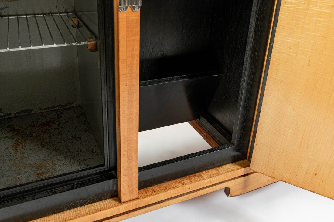 Philip Johnson Mid-Century Modern Custom Dry Bar or Cocktail Cabinet, 1953