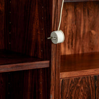 Mid-Century Swedish Rosewood Bookcase Dropdown Wall Unit by Bertil Fridhagen for Bodafors, 1960s