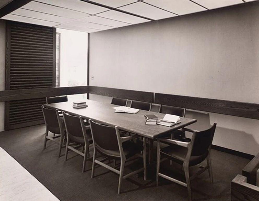 Hans J. Wegner JH507 Oak Dining Armchairs for Johannes Hansen (Attr.), Set of 6, Denmark, Circa 1965