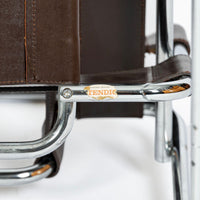 Pair of Mid Century Brown Wassily Chairs by Marcel Breuer for Stendig, 1960s, Labeled