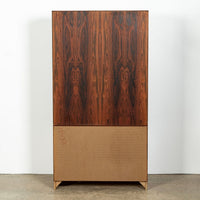 Mid-Century Modern Swedish Rosewood Wall Unit Bookcase by Bertil Fridhagen for Bodafors, 1960s