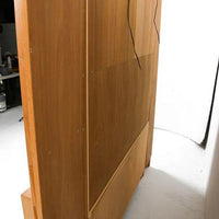 Mid Century Danish Oak Wood Shelving & Display Cabinets by Poul Hundevad