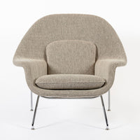 Early Restored Mid Century Tan Womb Lounge Chair by Saarinen for Knoll, Multiples/Custom Available