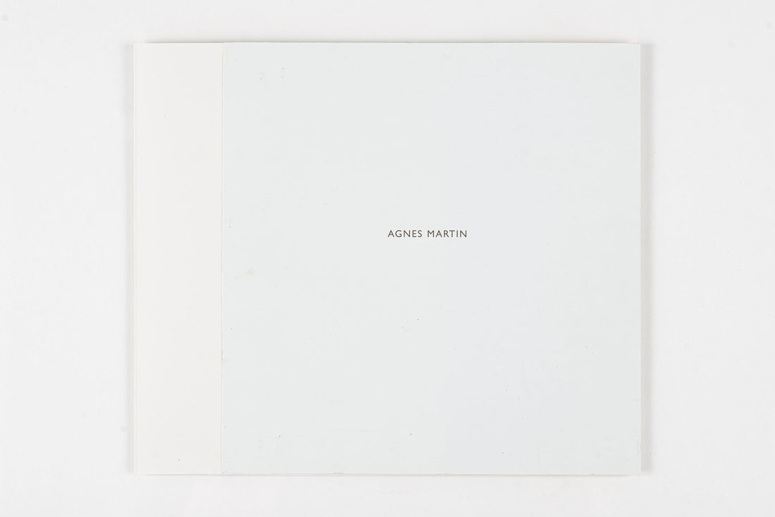 Agnes Martin Limited Edition Lithograph Print Set of 10, Minimalist Abstract Wall Art, 1990s