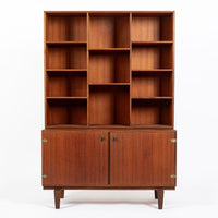 Danish Mid-Century Modern Teak Bookcase Cabinet by Peter Løvig Nielsen, 1960s