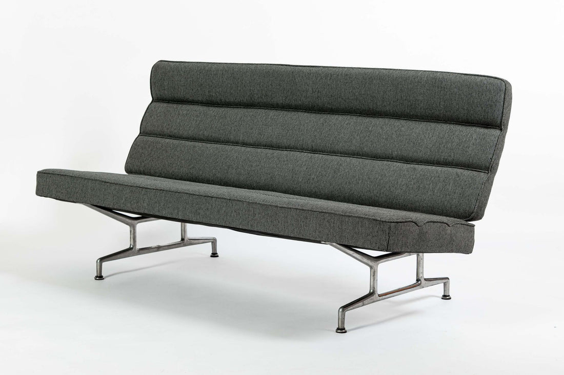 Vintage Mid-Century Modern Eames Model 3473 Sofa for Herman Miller, 1960s