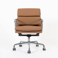 Eames for Herman Miller Aluminum Group Office Chair in Schumacher VEGAN Leather