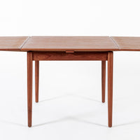 Mid Century Danish Teak Extendable Dining Table by Poul Volther for Frem Rojle