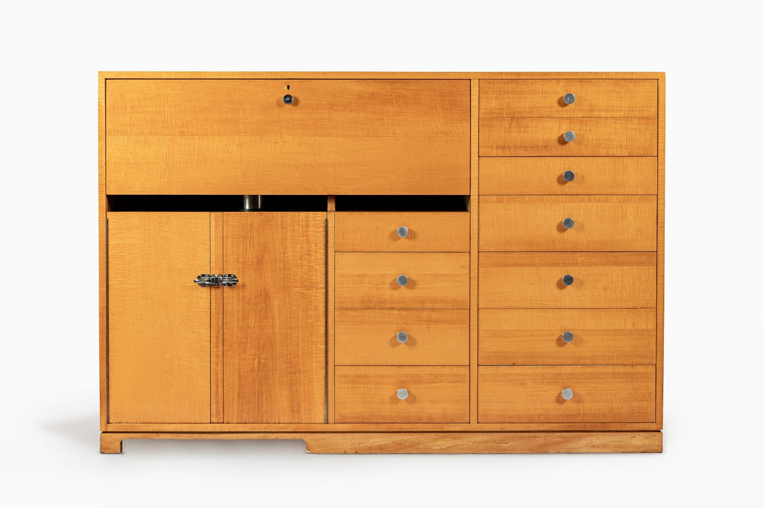 Philip Johnson Mid-Century Modern Custom Dry Bar or Cocktail Cabinet, 1953