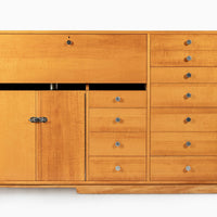Philip Johnson Mid-Century Modern Custom Dry Bar or Cocktail Cabinet, 1953