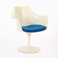 Original Fiberglass Tulip Arm Chair by Eero Saarinen for Knoll 1970s