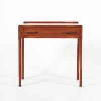 Antique Art Deco Industrial Simmons Small Metal Desk 1930s