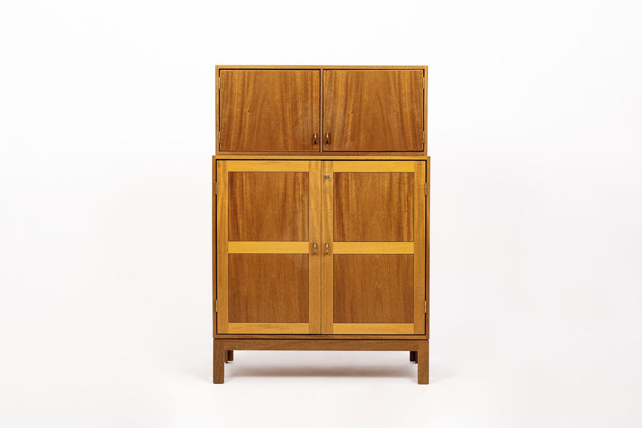 Mid Century Danish Teak Wood Storage Cabinet by Soborg Mobler - 2 Available