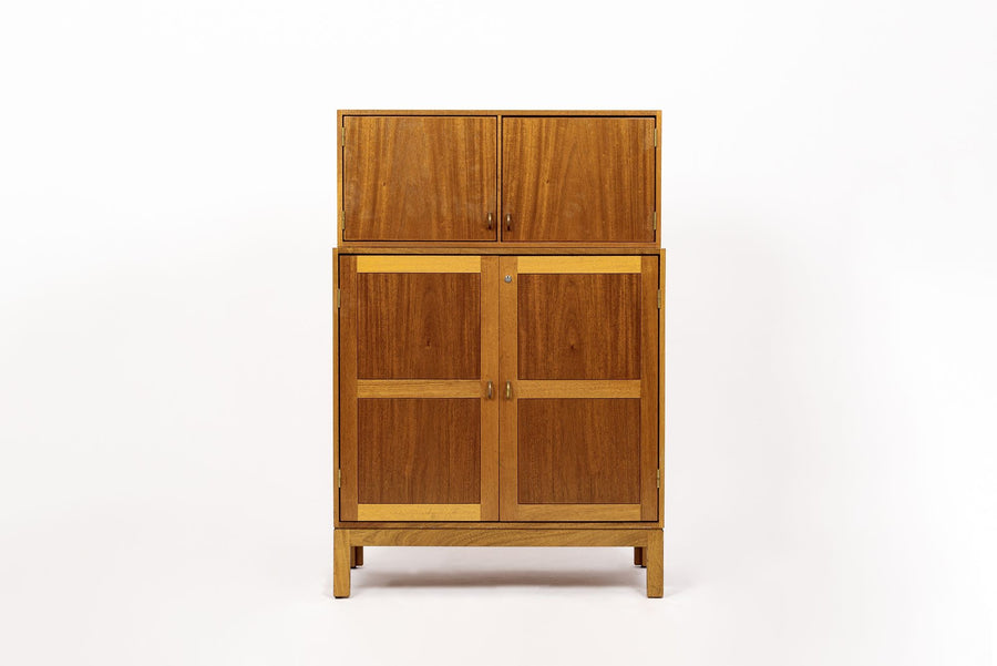 Mid Century Danish Teak Wood Storage Cabinet by Soborg Mobler - 2 Available