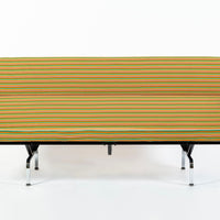 Eames Sofa Compact for Herman Miller, Alexander Girard Maharam Striped Fabric, 2 Available