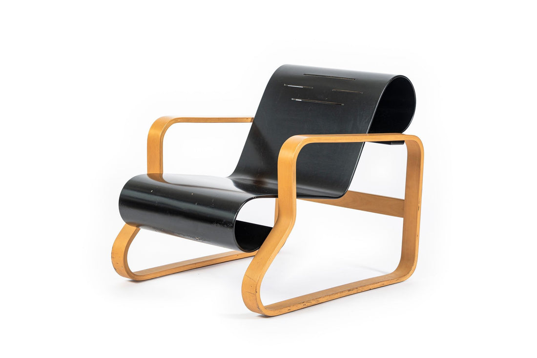 Vintage Paimio #41 Plywood Armchair by Alvar Aalto for Artek