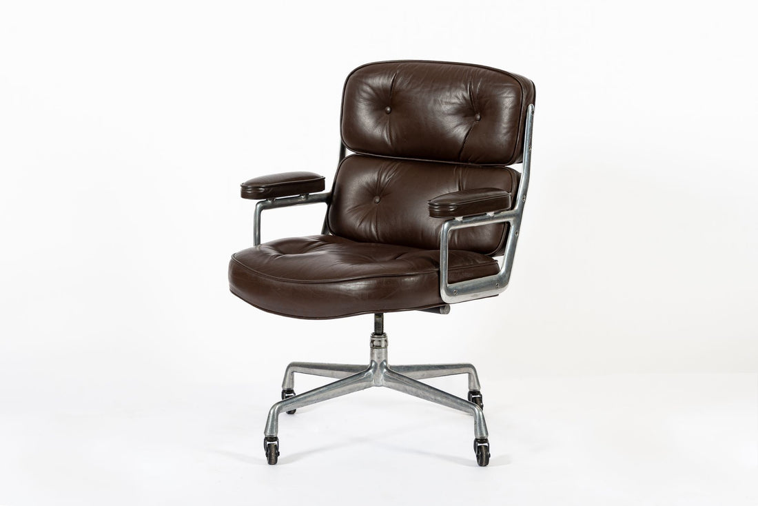 Vintage Eames for Herman Miller Time Life Brown Office Chair 1983