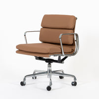 Eames for Herman Miller Aluminum Group Office Chair in Schumacher VEGAN Leather
