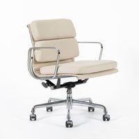 Eames for Herman Miller Tan Cream Office Chair in Schumacher VEGAN Suede
