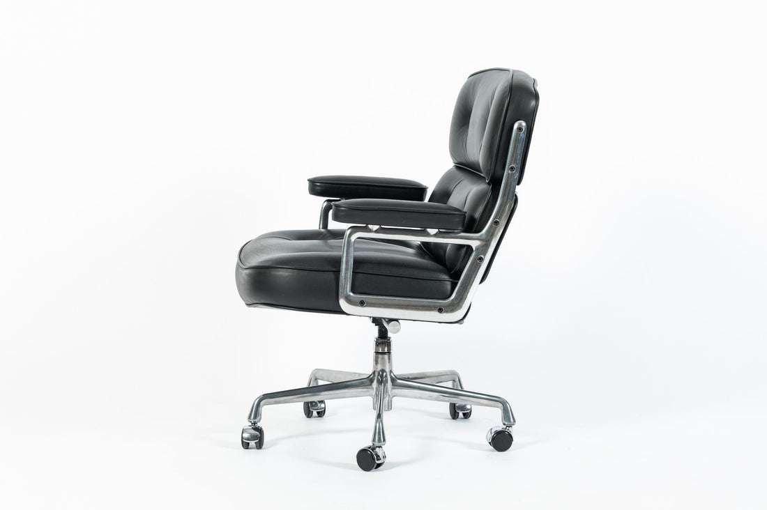 Eames Herman Miller Time Life Black Leather Office Chair 2017