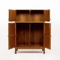 Mid Century Danish Teak Wood Storage Cabinet by Soborg Mobler - 2 Available