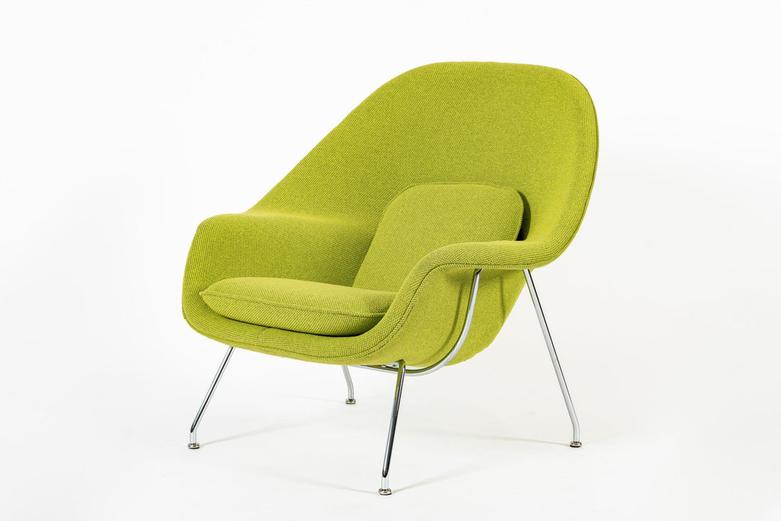Early Restored Mid Century Green Womb Lounge Chair by Saarinen for Knoll, Multiples/Custom Available