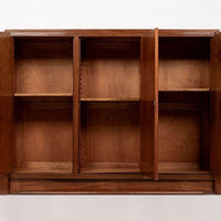 Antique French Art Deco Mahogany Sideboard Cabinet by Andre Sornay