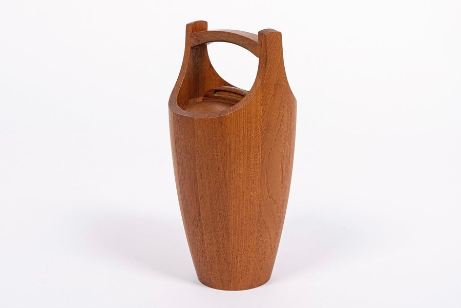 Mid Century Danish Modern Teak Ice Bucket by Jens H. Quistgaard for Dansk