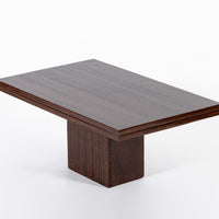 Antique French Art Deco Folding Wood Coffee Table by Francisque Chaleyssin (Attr) 1930s